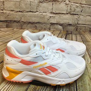 Reebok Aztrek Womens White Suede Sneakers Size 7